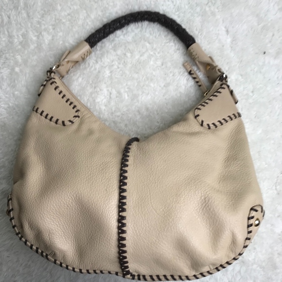 Sondra Roberts Handbags - Sondra Roberts Purse Womens Ivory Stitching Casual